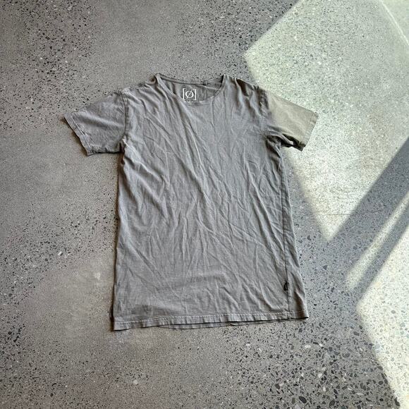 Silent Theory Men's Medium T-Shirt Stone Grey Cotton Vintage Style Tee - Picture 1 of 2